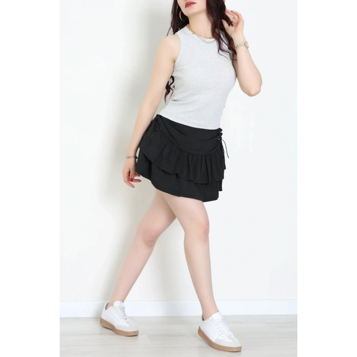 Halter Yaka Kaşkorse Body Gri - 71060.1748.