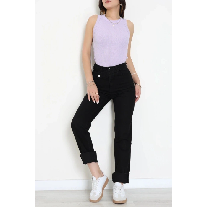 Halter Yaka Kaşkorse Body Lila - 71060.1748.