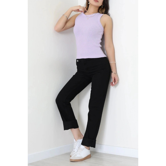 Halter Yaka Kaşkorse Body Lila - 71060.1748.