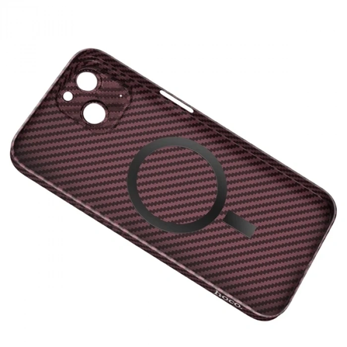 Hoco iPhone 14 6.1 Kılıf Manyetik Magsafeli Kamera Korumalı Telefon Kılıfı-(1903)