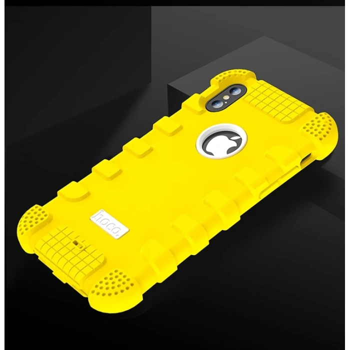 Hoco İPhone X Xs 360 Zırh Ultra Koruma Silikon Kılıf-(1903)