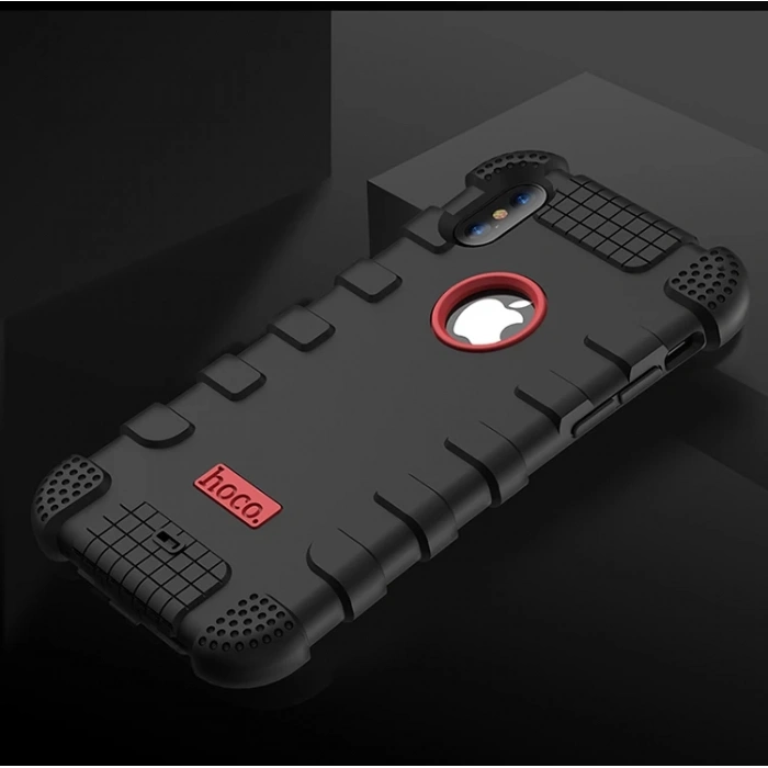 Hoco İPhone X Xs 360 Zırh Ultra Koruma Silikon Kılıf-(1903)