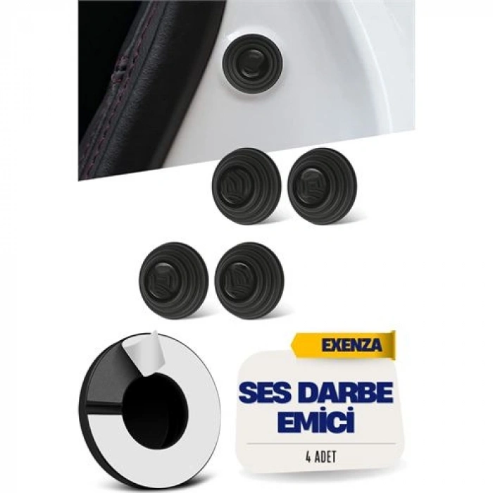 HSNET Kapı Bagaj Kaput Ses Darbe Emici Kauçuk Conta 4 ADET