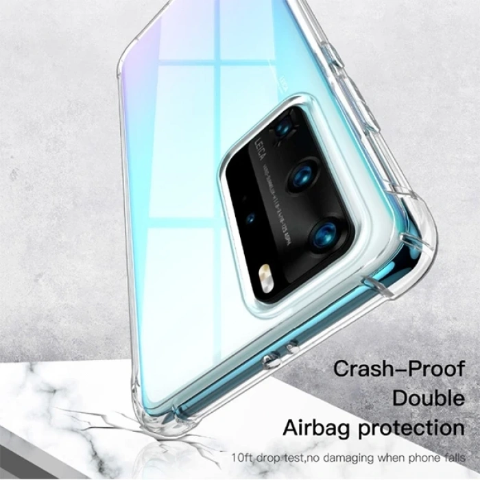 Huawei P40 Anti-Drop Darbe Emici Silikon Kılıf-(1903)
