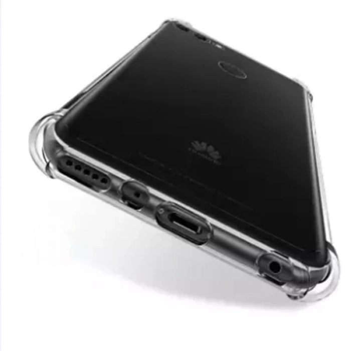 Huawei Y9 2018 Anti-Drop Darbe Emici Silikon Kılıf-(1903)