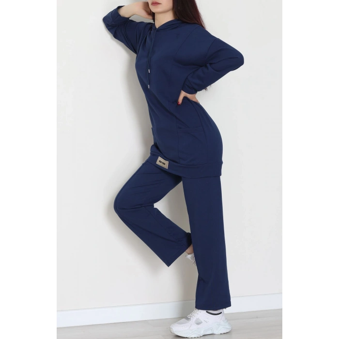 İki İplik Eşofman Takımı Lacivert - 52112.2032.