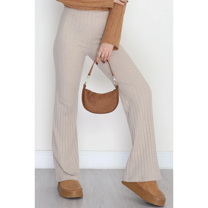 İnterlok Fitilli İspanyol Alt Bej - 90978.1748.