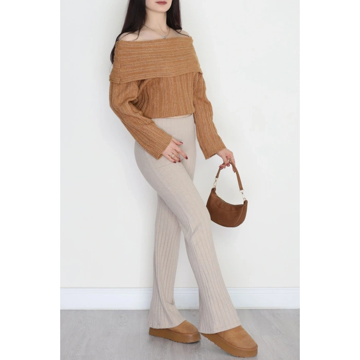 İnterlok Fitilli İspanyol Alt Bej - 90978.1748.