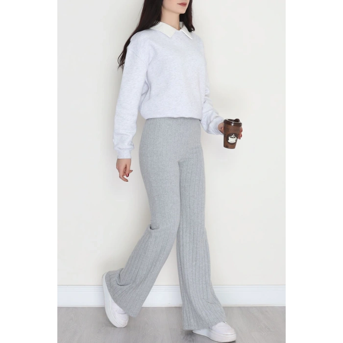 İnterlok Fitilli İspanyol Alt Gri - 90978.1748.