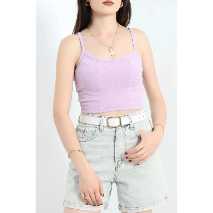 İp Askı Crop Atlet Lila - 41348.1595.