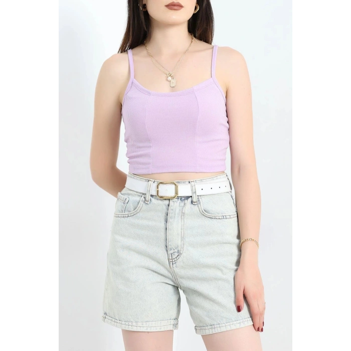 İp Askı Crop Atlet Lila - 41348.1595.