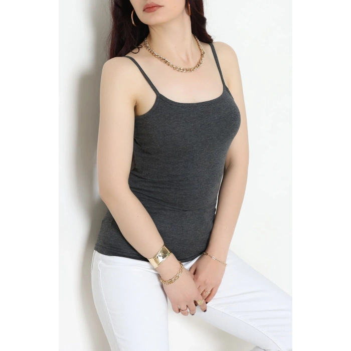 İp Askılı Atlet Füme - 19056.200.