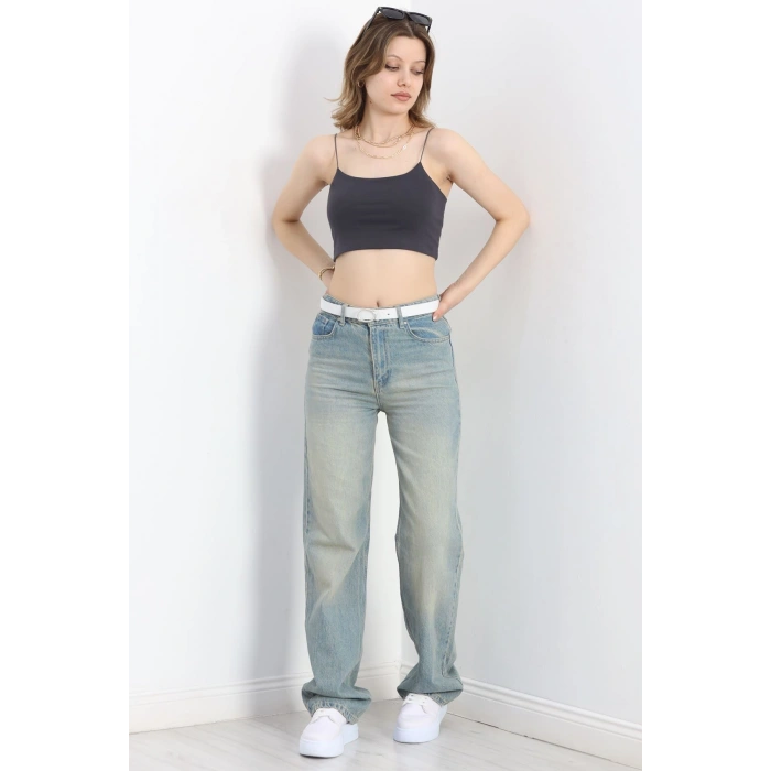 İp Askılı Crop Büstiyer Atlet Füme - 20544.200.