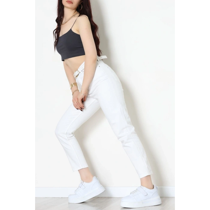 İp Askılı Crop Büstiyer Atlet Füme - 20544.200.