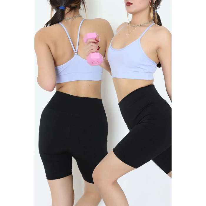 İp Askılı Kaplı Büstiyer Lila - 70850.125.