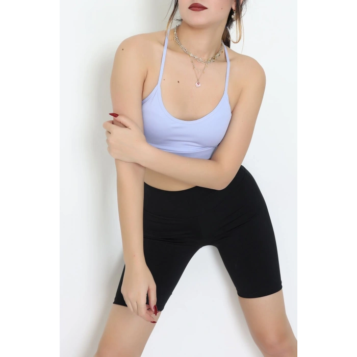 İp Askılı Kaplı Büstiyer Lila - 70850.125.