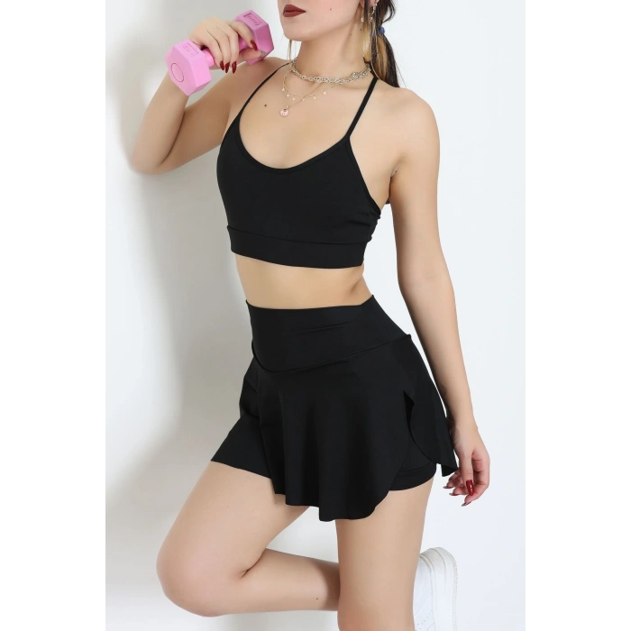 İp Askılı Kaplı Büstiyer Siyah - 70850.125.