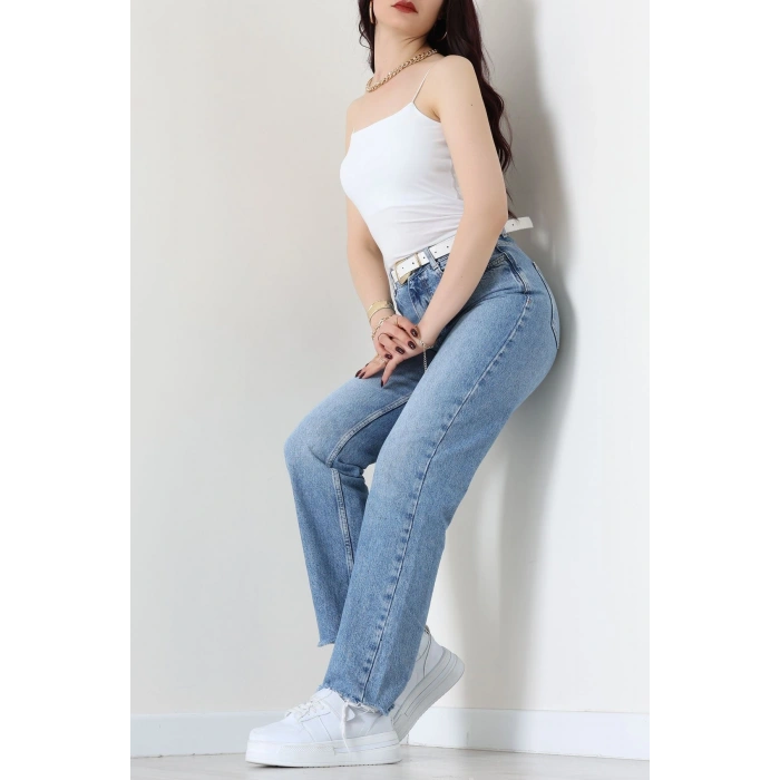 İp Askılı Kısa Crop Atlet Beyaz - 21563.200.