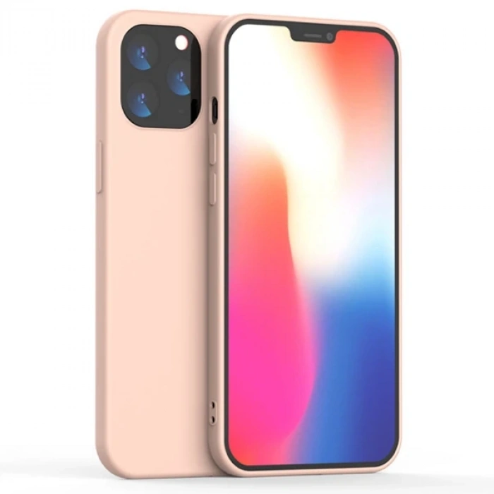 iPhone 12 Mini  5.4 Lansman Kılıf İçi Kadife Soft Silikon Kılıf-(1903)