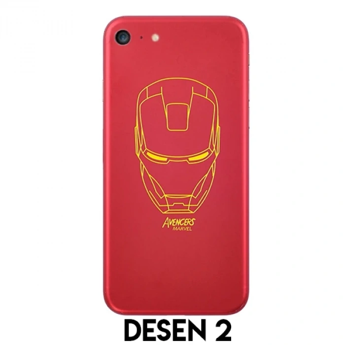 İphone X Xs Desenli Telefon Kaplaması Arka Sticker-(1903)