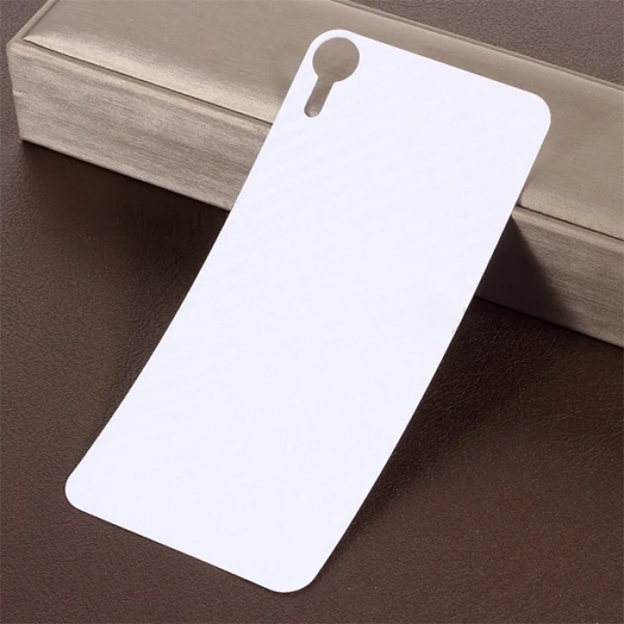 İphone Xr 6.1 Karbon Fiber Arka Kaplama Sticker-(1903)