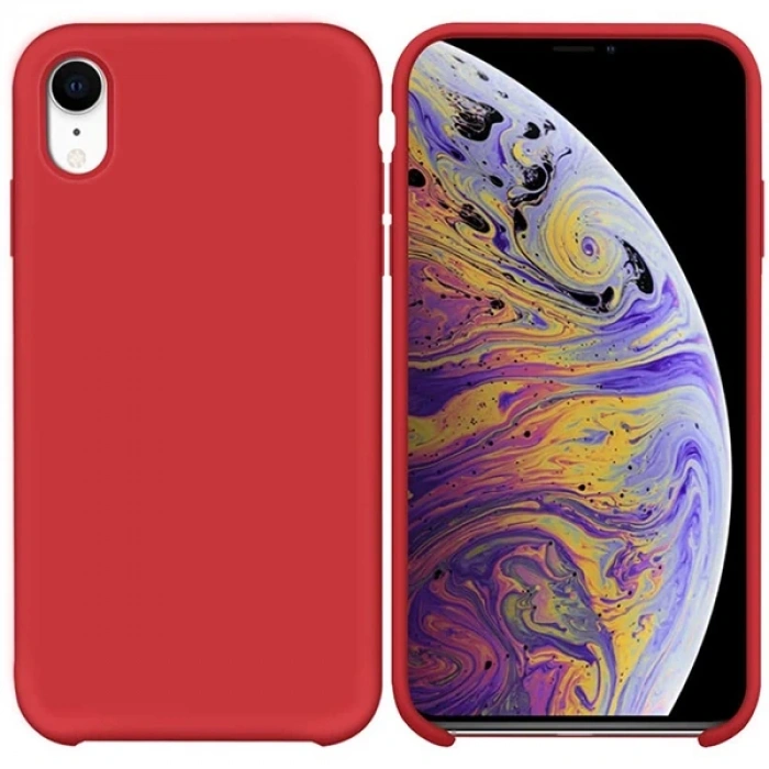 iPhone XR 6.1inch Lansman Kılıf İçi Kadife Soft Silikon Kılıf-(1903)