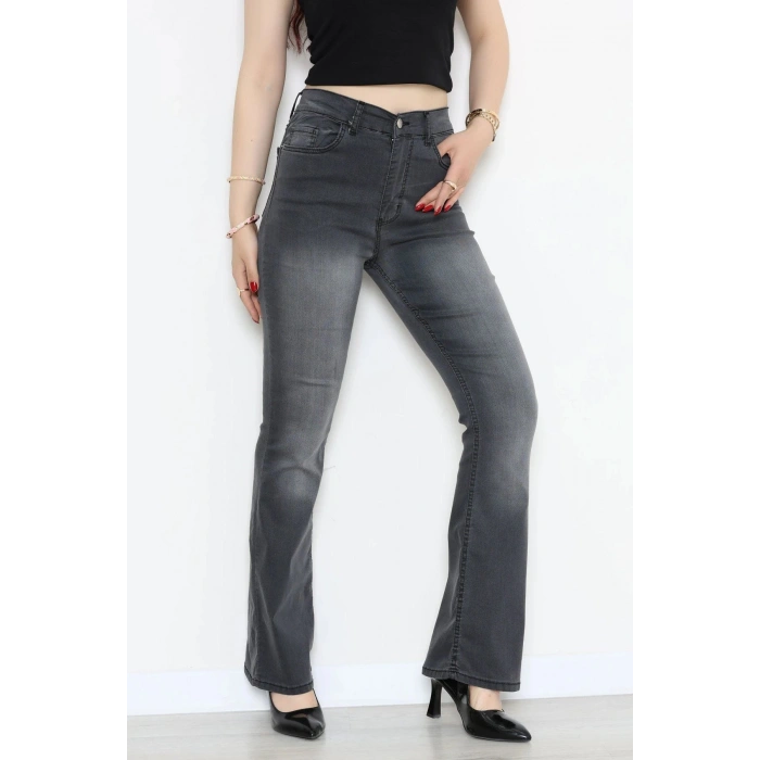 İspanyol Kot Pantolon Antrasit - 31397.2088.