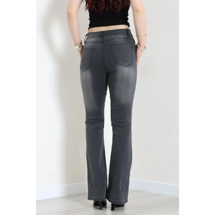 İspanyol Kot Pantolon Antrasit - 31397.2088.