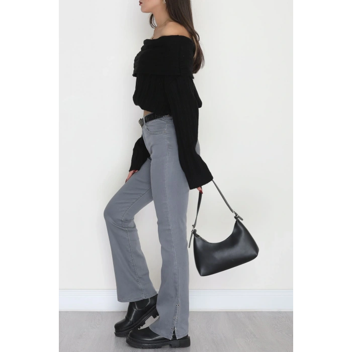 İspanyol Kot Pantolon Füme - 31545.2001.