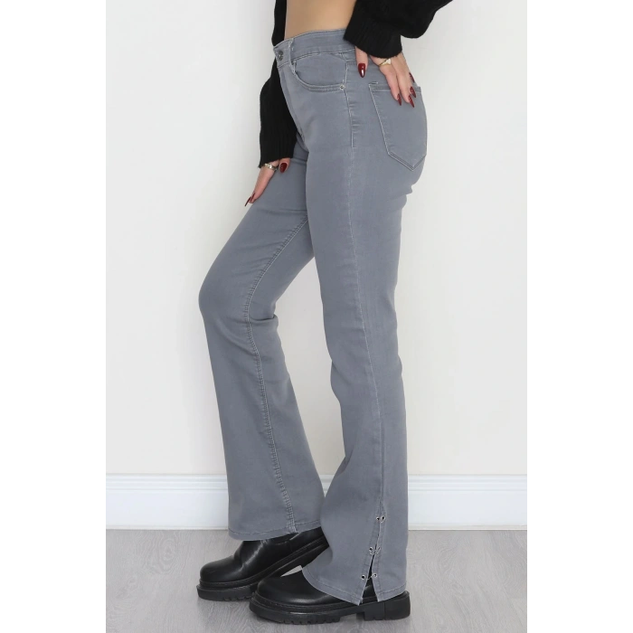 İspanyol Kot Pantolon Füme - 31545.2001.