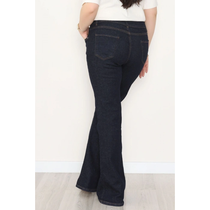 İspanyol Kot Pantolon Koyulacivert - 31397.2088.