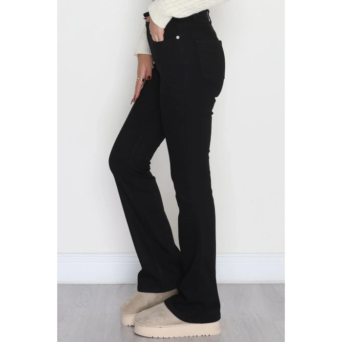 İspanyol Kot Pantolon Siyah - 31397.2088.