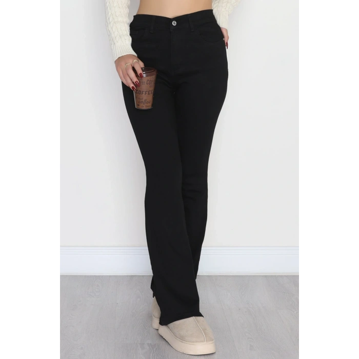 İspanyol Kot Pantolon Siyah - 31397.2088.