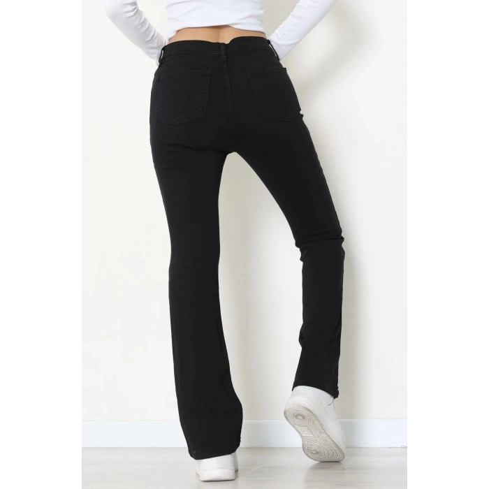 İspanyol Kot Pantolon Siyah - 31397.2088.