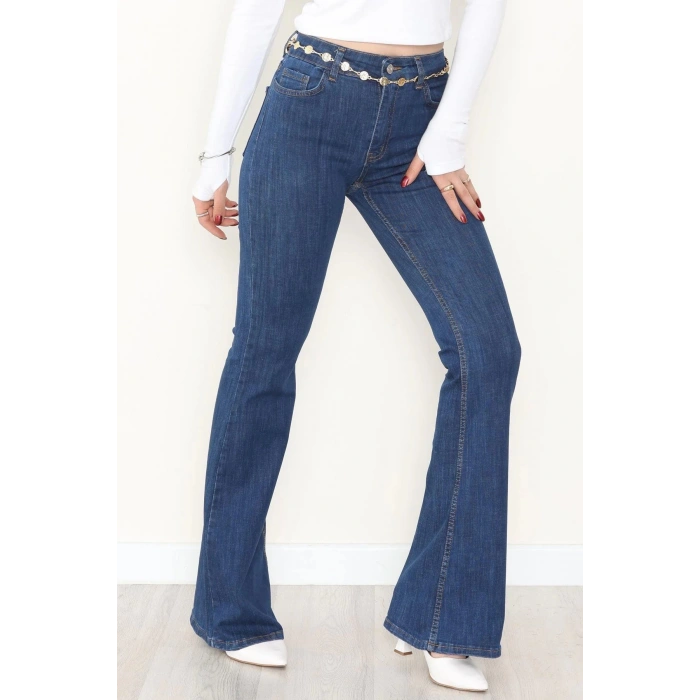İspanyol Paça Kot Pantolon Laci - 31649.1184.