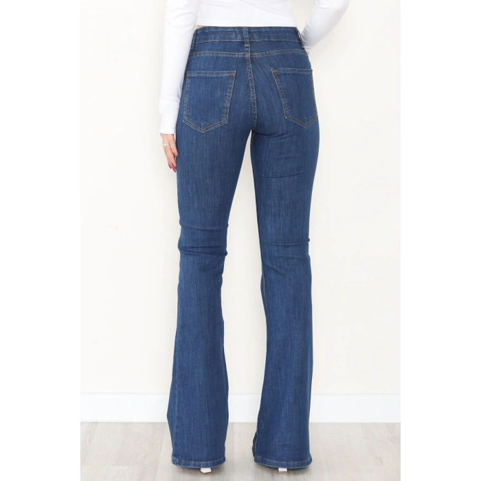 İspanyol Paça Kot Pantolon Laci - 31649.1184.