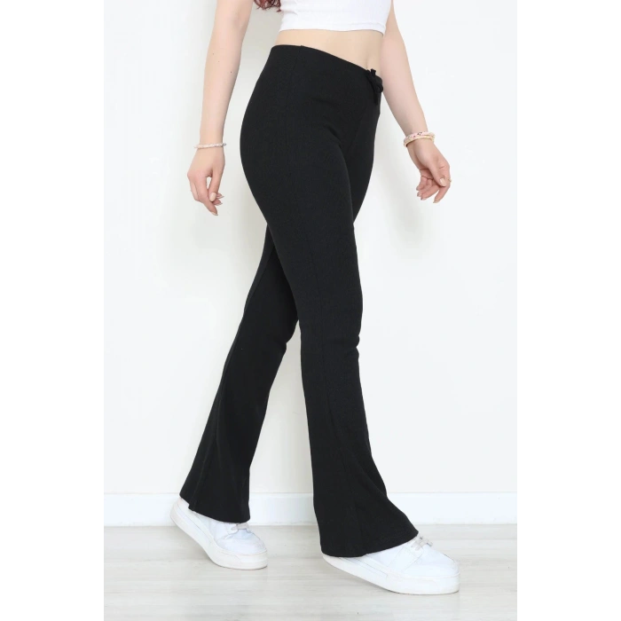 İspanyol Paça Pantolon Siyah - 71591.1092.