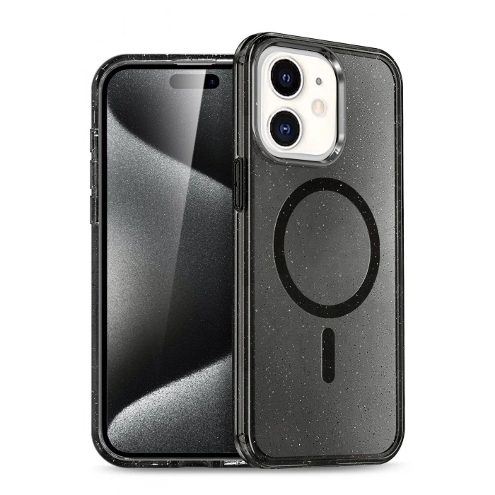 Joko Apple iPhone 12 Star Magsafe Kapak - Siyah