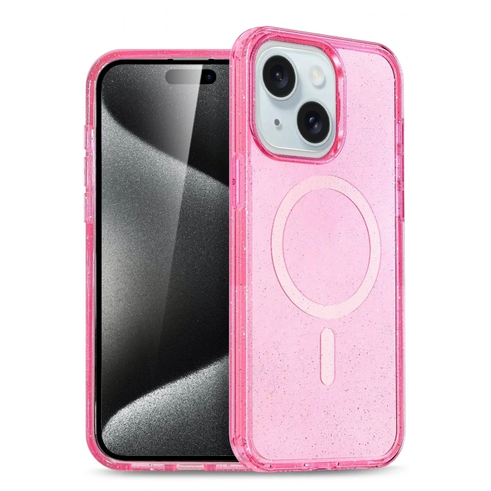 Joko Apple iPhone 14 Star Magsafe Kapak - Pembe