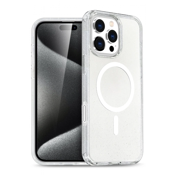 Joko Apple iPhone 16 Pro Star Magsafe Kapak - Şeffaf