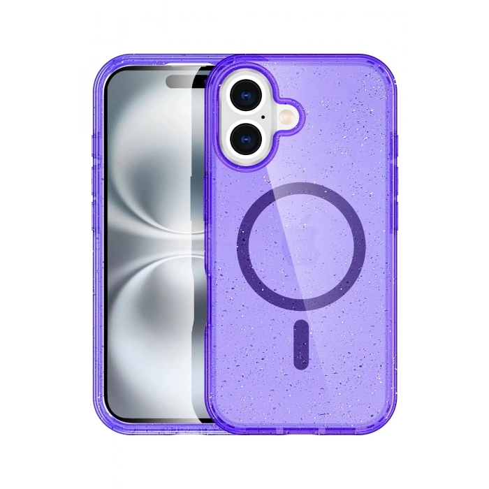 Joko Apple iPhone 16 Star Magsafe Kapak - Mor