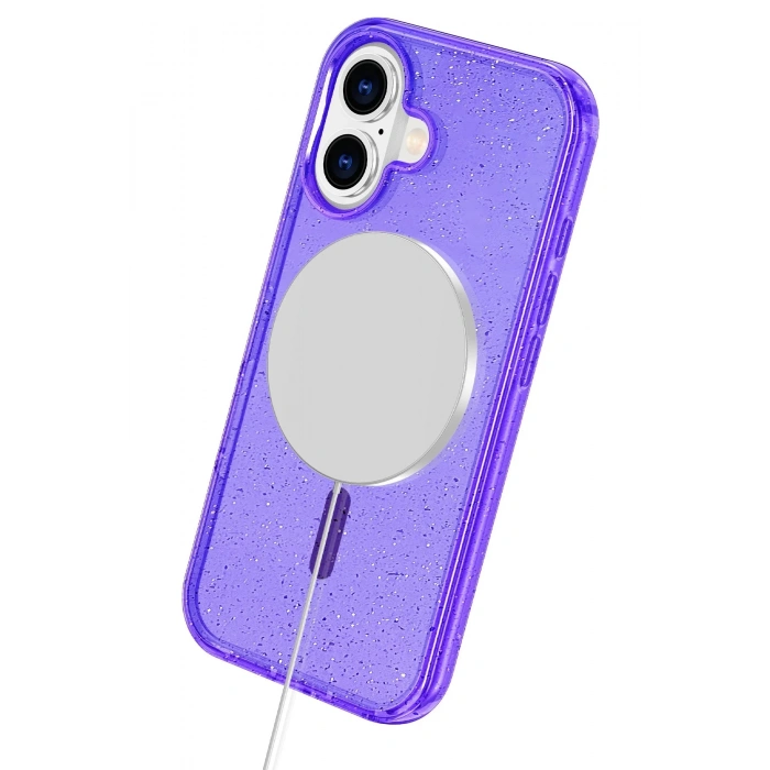 Joko Apple iPhone 16 Star Magsafe Kapak - Mor