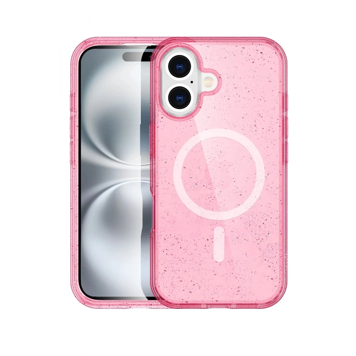 Joko Apple iPhone 16 Star Magsafe Kapak - Pembe