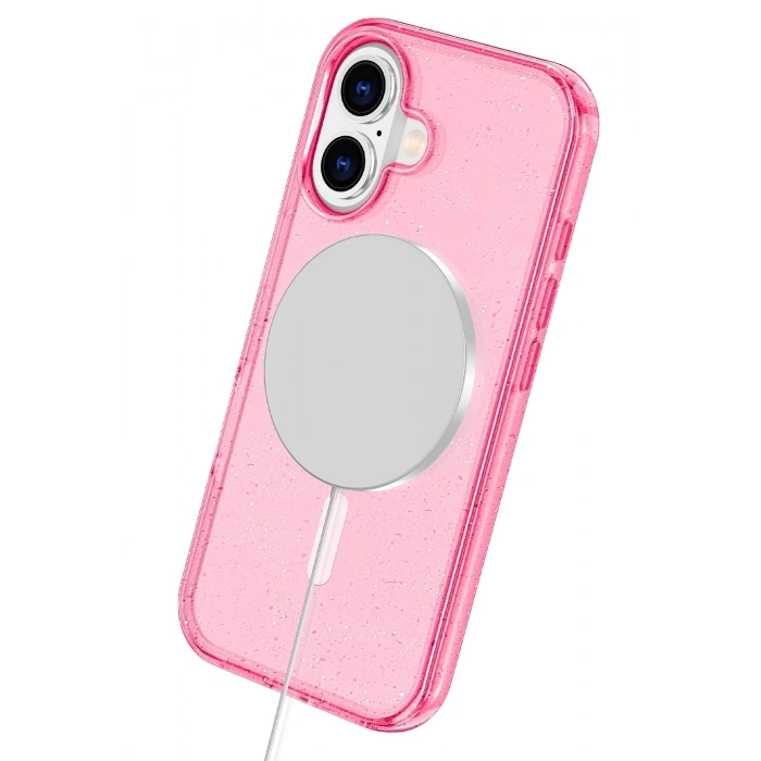 Joko Apple iPhone 16 Star Magsafe Kapak - Pembe