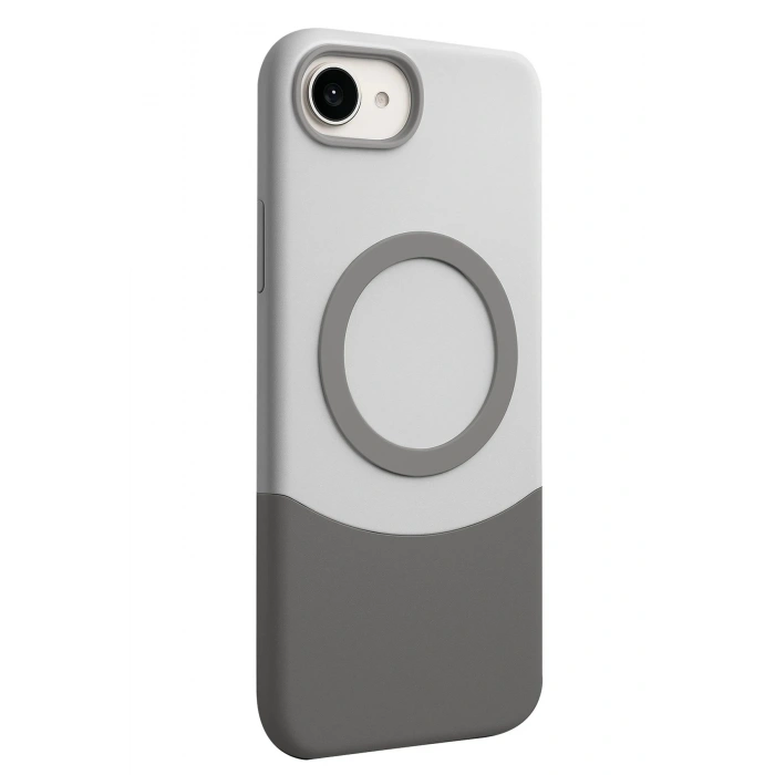 Joko Apple iPhone 16E Velar Magsafe Kapak - Natural Grey