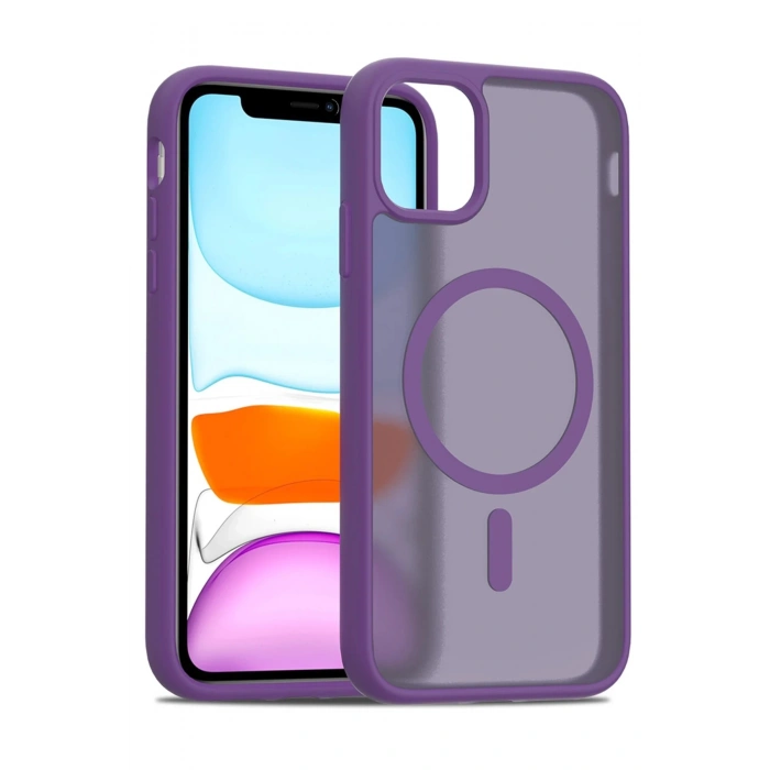 Joko iPhone 11 Jota Magsafe Kapak - Derin Mor