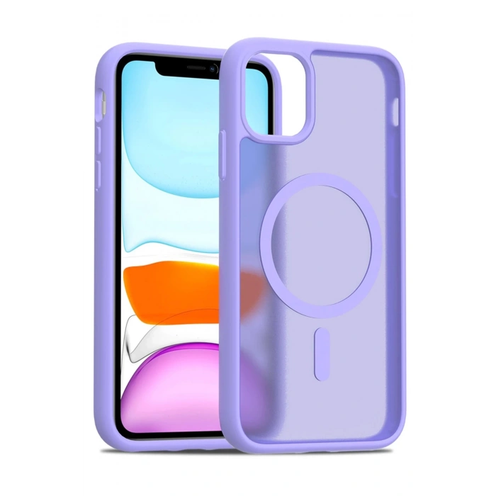 Joko iPhone 11 Jota Magsafe Kapak - Lila