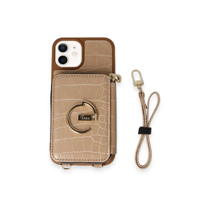 Joko iPhone 11 Kılıf Ermes Kapak - Sarı