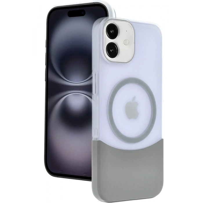 Joko iPhone 11 Velar Magsafe Kapak - Natural Grey