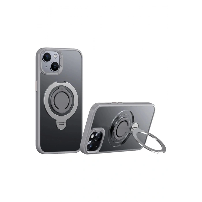 Joko iPhone 12 Avatar 360 Dönen Magsafe Kapak - Titan Gri